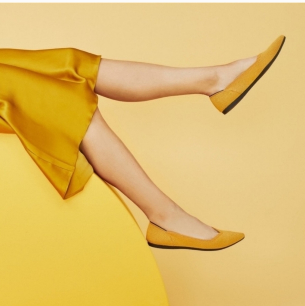 Rothy's Marigold Pointy Flats